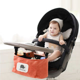 Kinderwagentasche am Kinderwagen